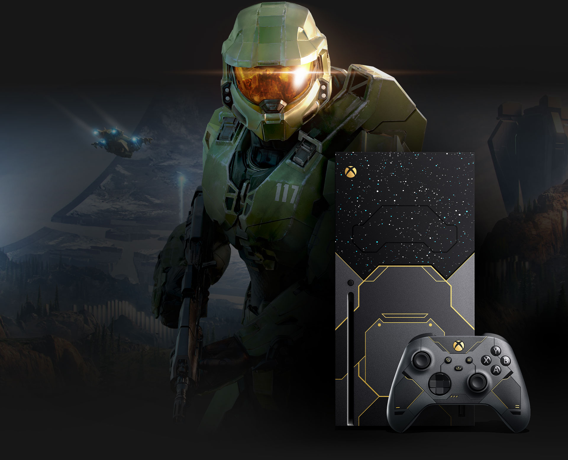 Microsoft Xbox Series X - Halo Infinite Limited Edition - Black